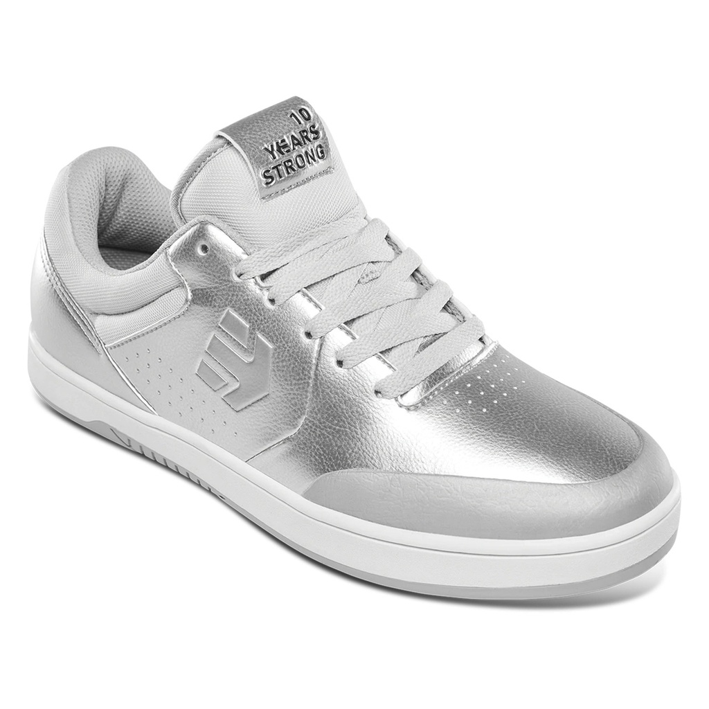 ETNIES SKATE SHOES MARANA SILVER 5 0 Boardshop